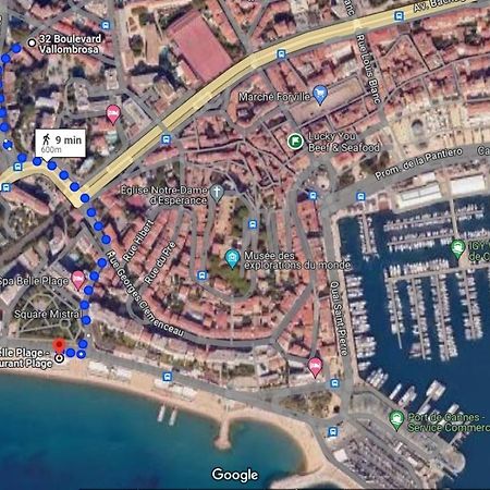 2 Pieces - Croisette Et Plages A 10 Mn A Pieds Cannes Buitenkant foto