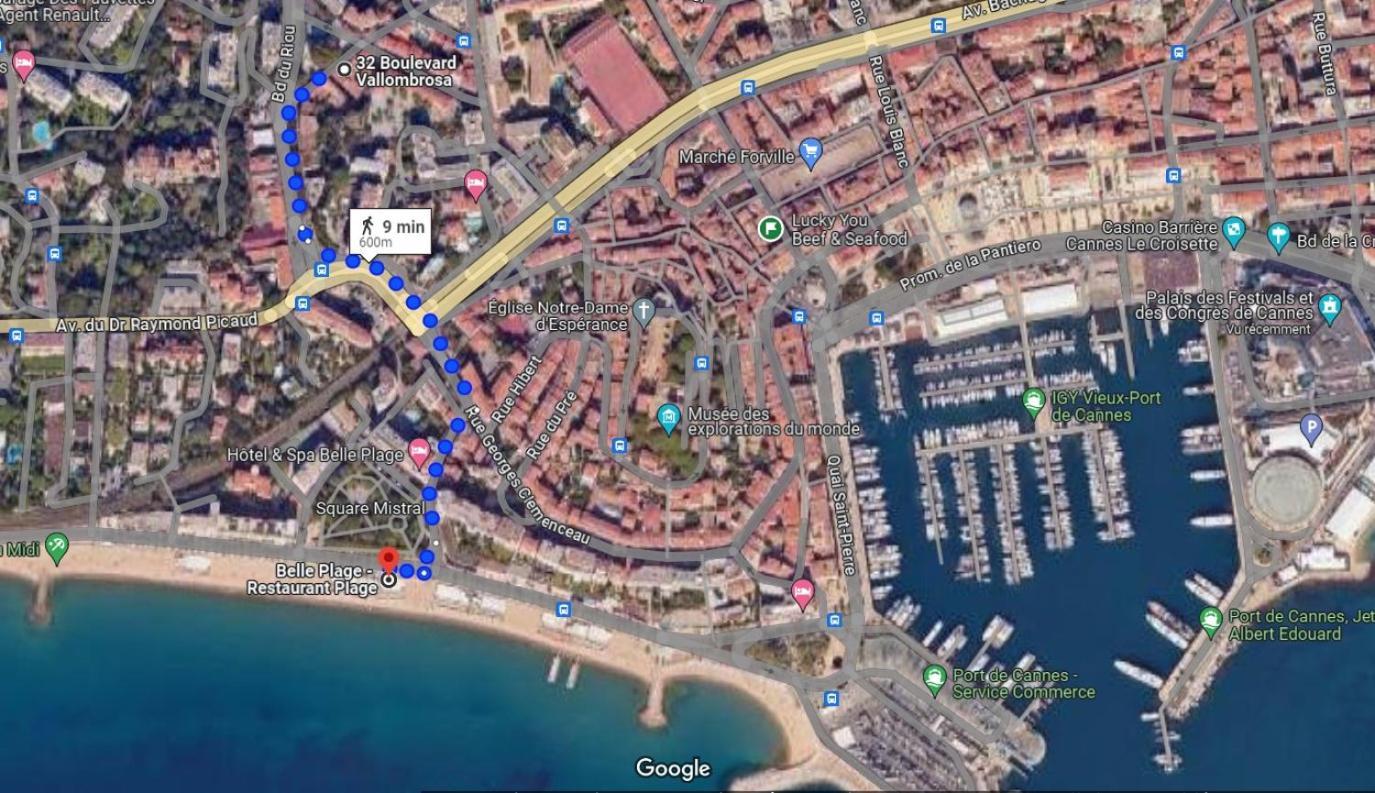 2 Pieces - Croisette Et Plages A 10 Mn A Pieds Cannes Buitenkant foto